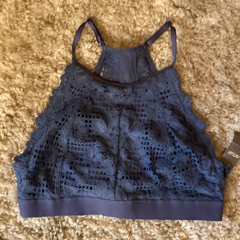 Aerie Bra - lace halter style- NWT size small